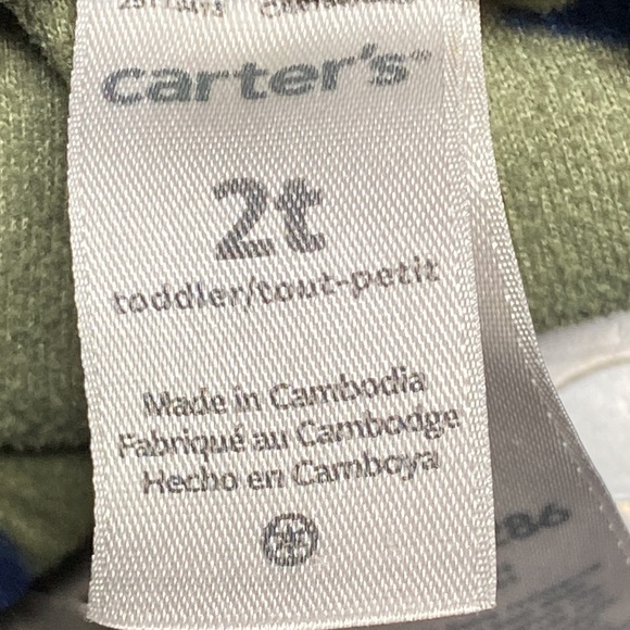 Baby Gap Boys Sleep Pajama Shirt and Carter’s Boys Pajama Bottoms Size 2T - Picture 9 of 10